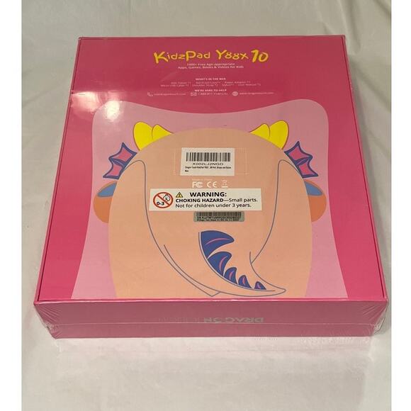 DRAGON Touch Kidzpad Y88X 10 - Kids Tablet 10" IPS Display - Pink - NEW/Sealed - Picture 3 of 8